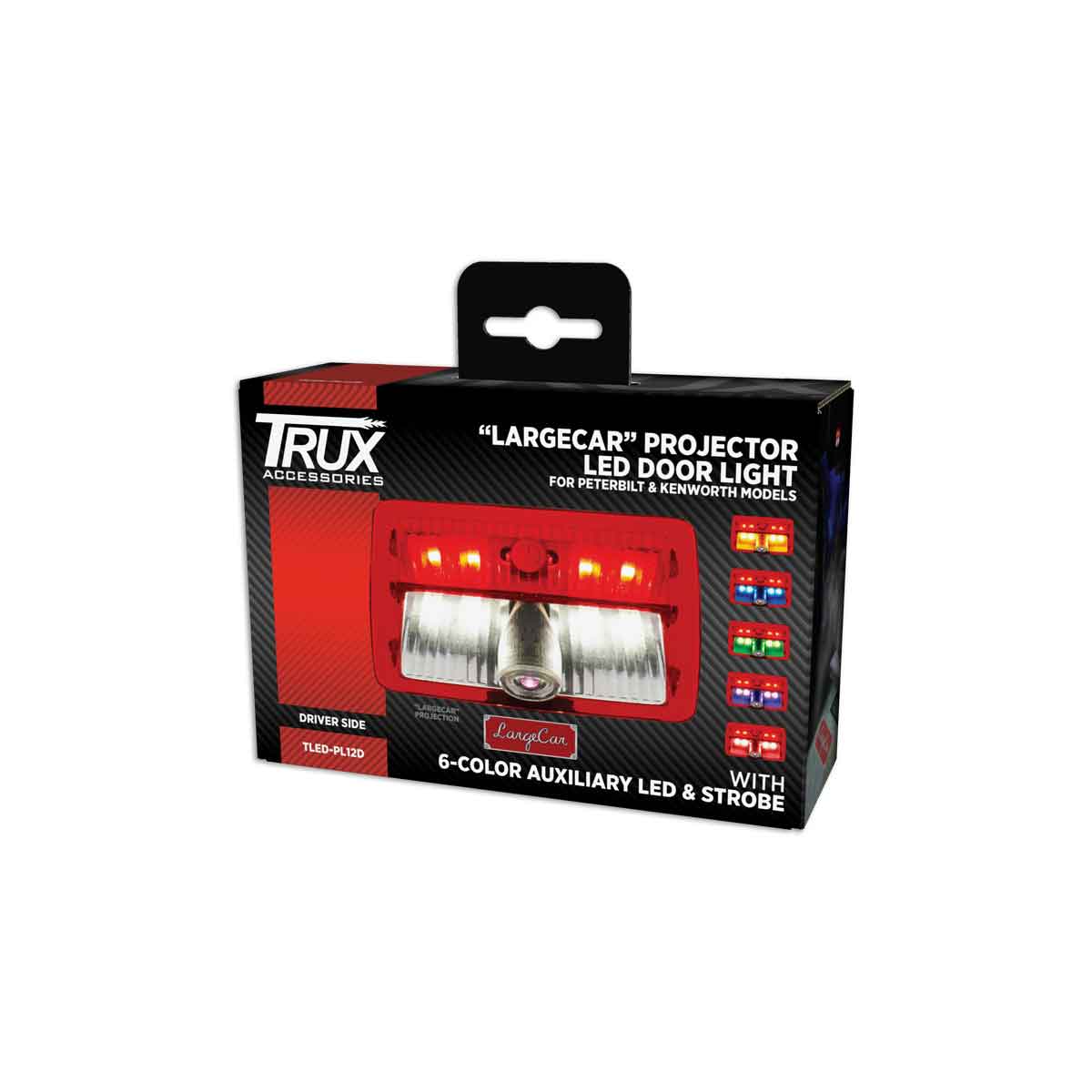 "Largecar" Projector LED Door Light for Peterbilt & Kenworth - Driver Side - Thumbnail 11