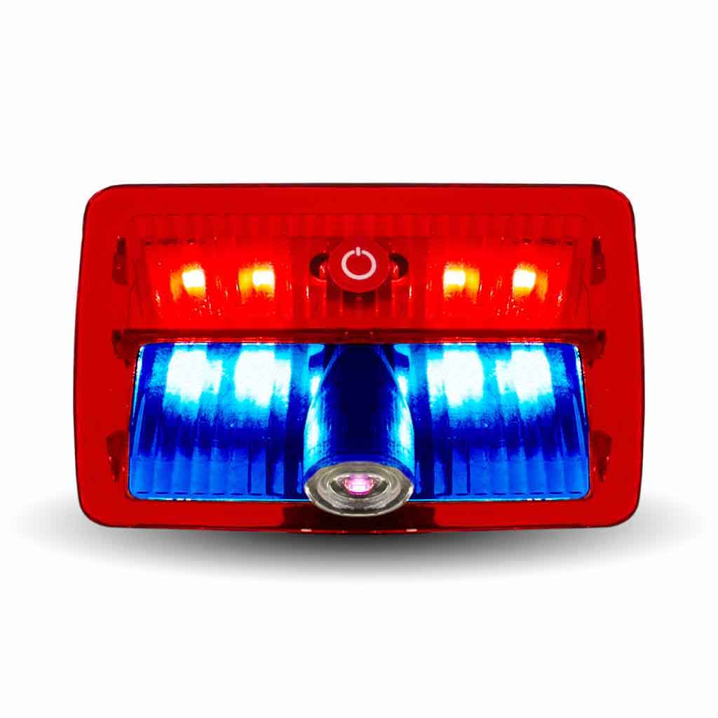 Military Projector LED Door Light for Peterbilt & Kenworth - Passenger Side - Thumbnail 2