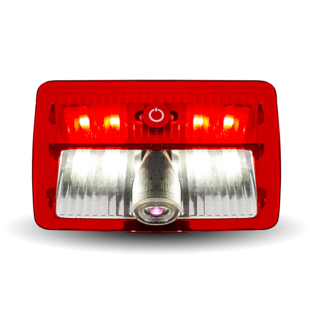Canada Flag Projector LED Door Light for Peterbilt & Kenworth - Passenger Side - Thumbnail 11