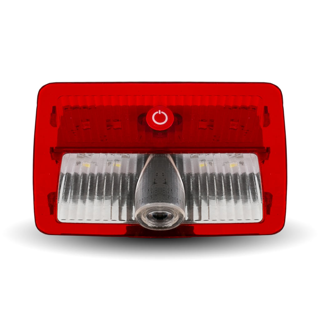 Mexico Flag Projector LED Door Light for Peterbilt & Kenworth - Driver Side - Thumbnail 4