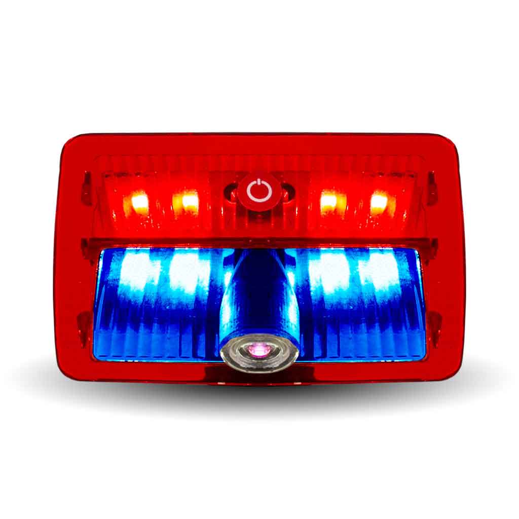 Mexico Flag Projector LED Door Light for Peterbilt & Kenworth - Driver Side - Thumbnail 8