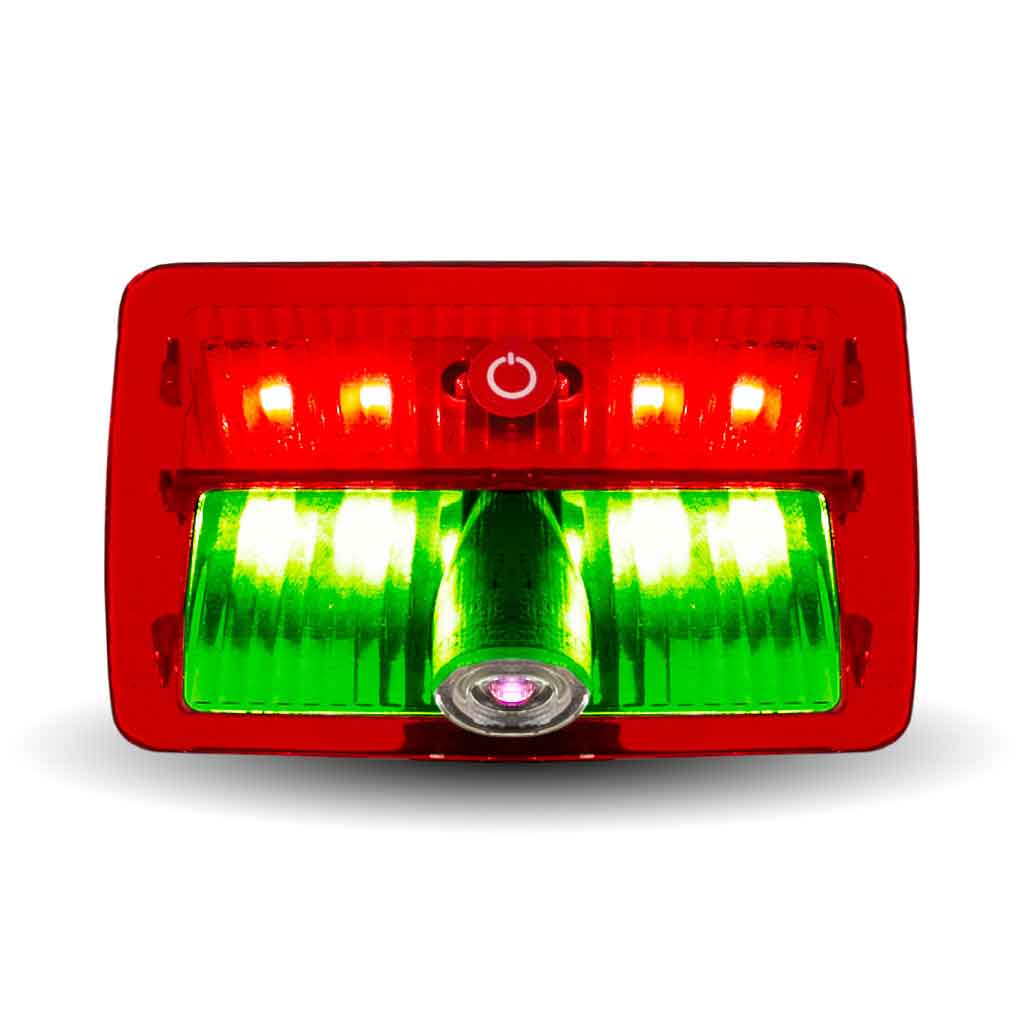 Mexico Flag Projector LED Door Light for Peterbilt & Kenworth - Passenger Side - Thumbnail 7