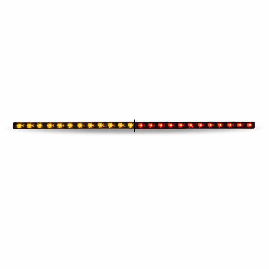 17" Amber Marker to Red Auxiliary Undermount Dual LED Light - 24 Diodes - Thumbnail 7