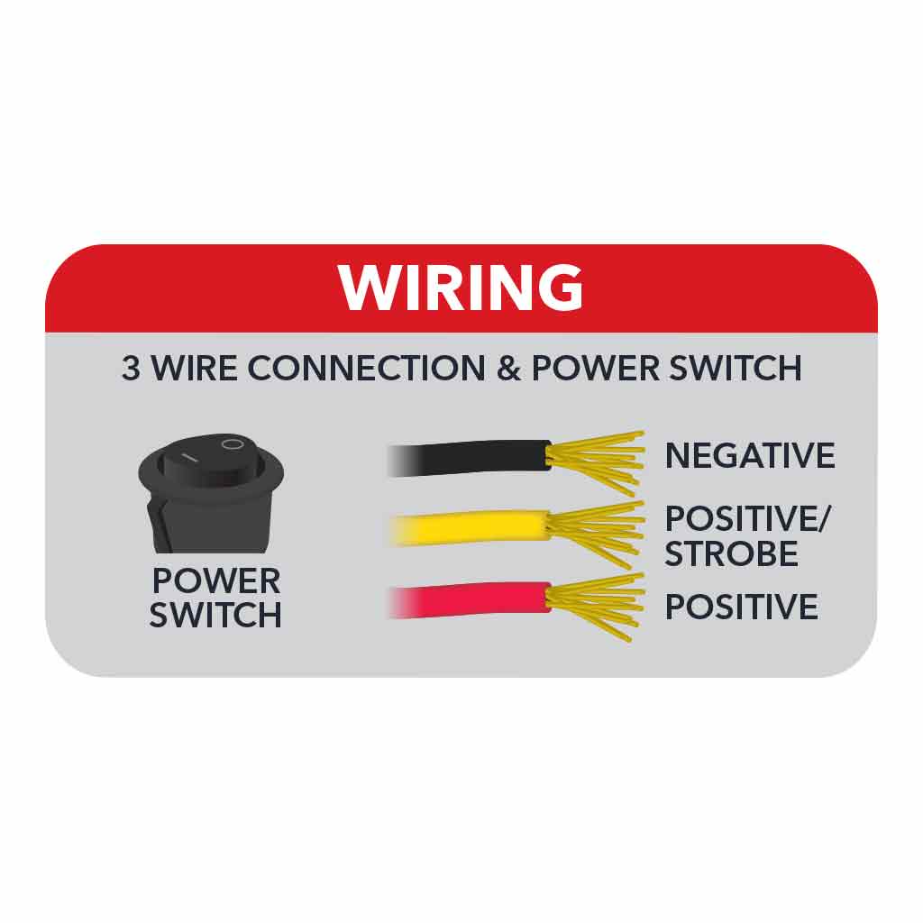 7" Half Moon LED Work Lamp with Strobe Function - Flood Beam | 800 Lumens - Thumbnail 2