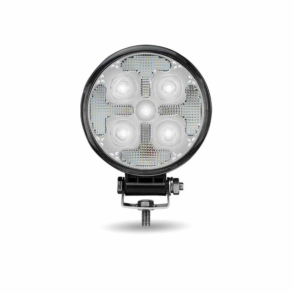 4.5" Round LED Work Lamp with Strobe Function - Spot Beam | 1800 Lumens - Thumbnail 6