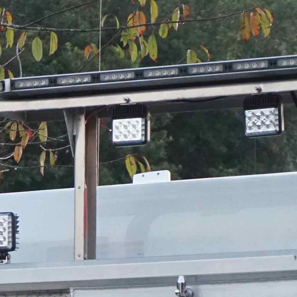 Double Face Radiant Series LED Work Lamp with Maximum Light Output - Spot & Flood Combination | 2200 Lumens - Thumbnail 5