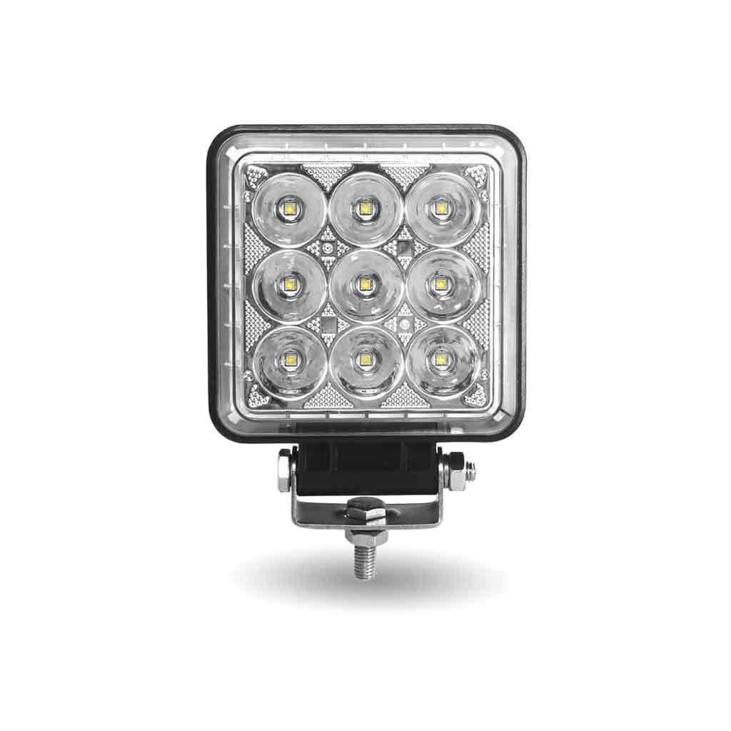 4.25" Radiant Series Square LED Work Lamp with Maximum Light Output - Spot & Flood Combo | 4000 Lumens - Thumbnail 9