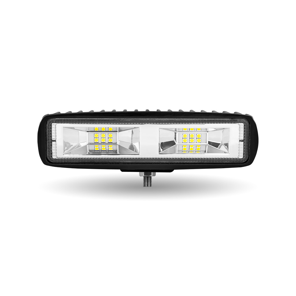 6" Rectangle LED Work Lamp with High Power Performance - Super Wide Flood Beam | 1100 Lumens - Thumbnail 2