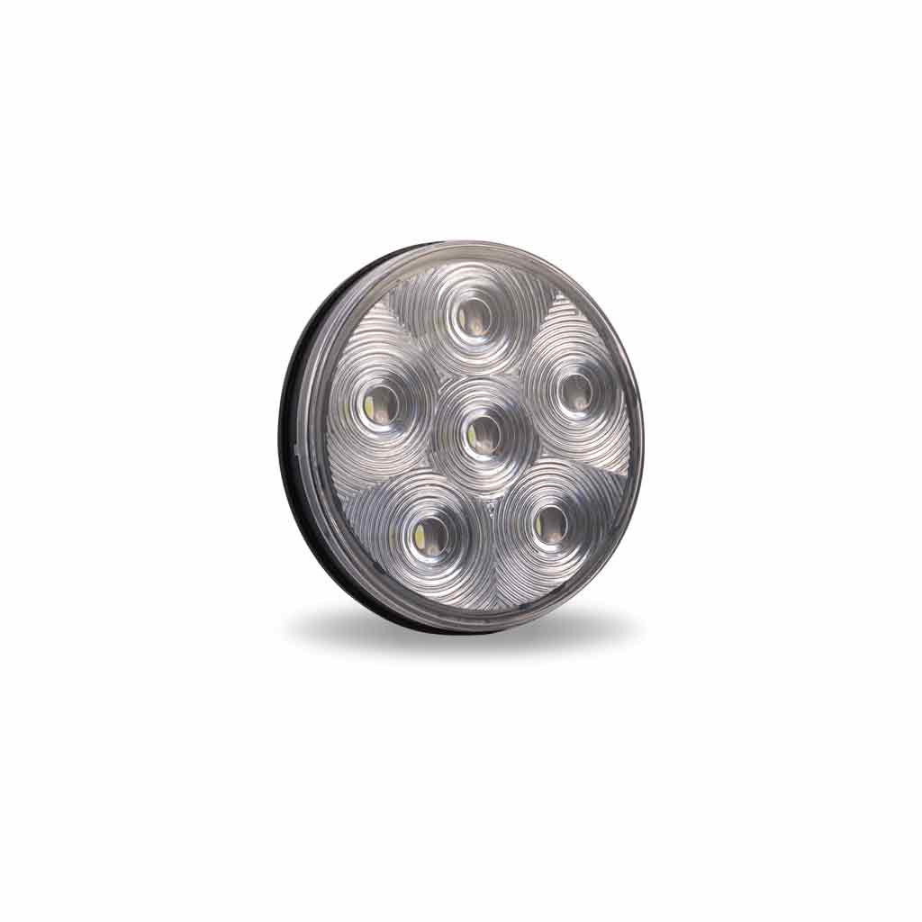 4" Grommet Mount Round LED Work Lamp - Flood Beam | 660 Lumens - Thumbnail 7