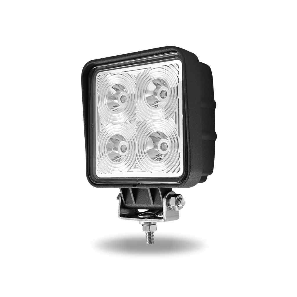 4.5" Value Series Square LED Work Lamp - Spot Beam | 4000 Lumens - Thumbnail 2