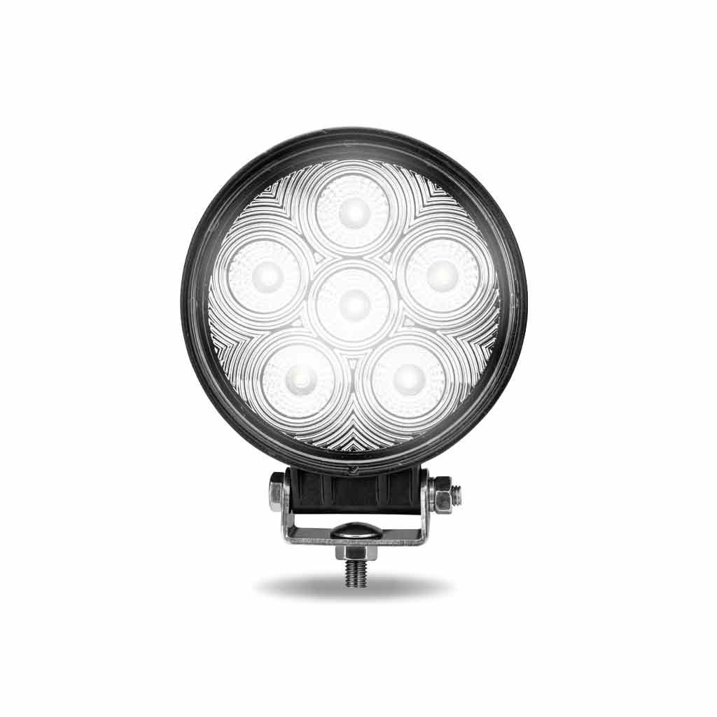5" Round LED Work Lamp - Flood Beam | 4200 Lumens - Thumbnail 7