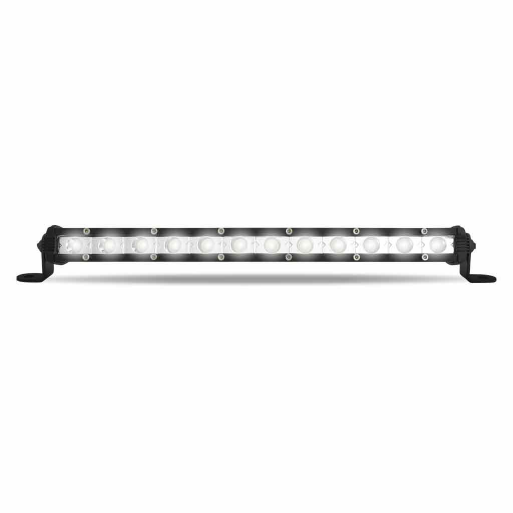 12" Single Row LED Light Bar - Spot & Flood Beam | 2520 Lumens - Thumbnail 4