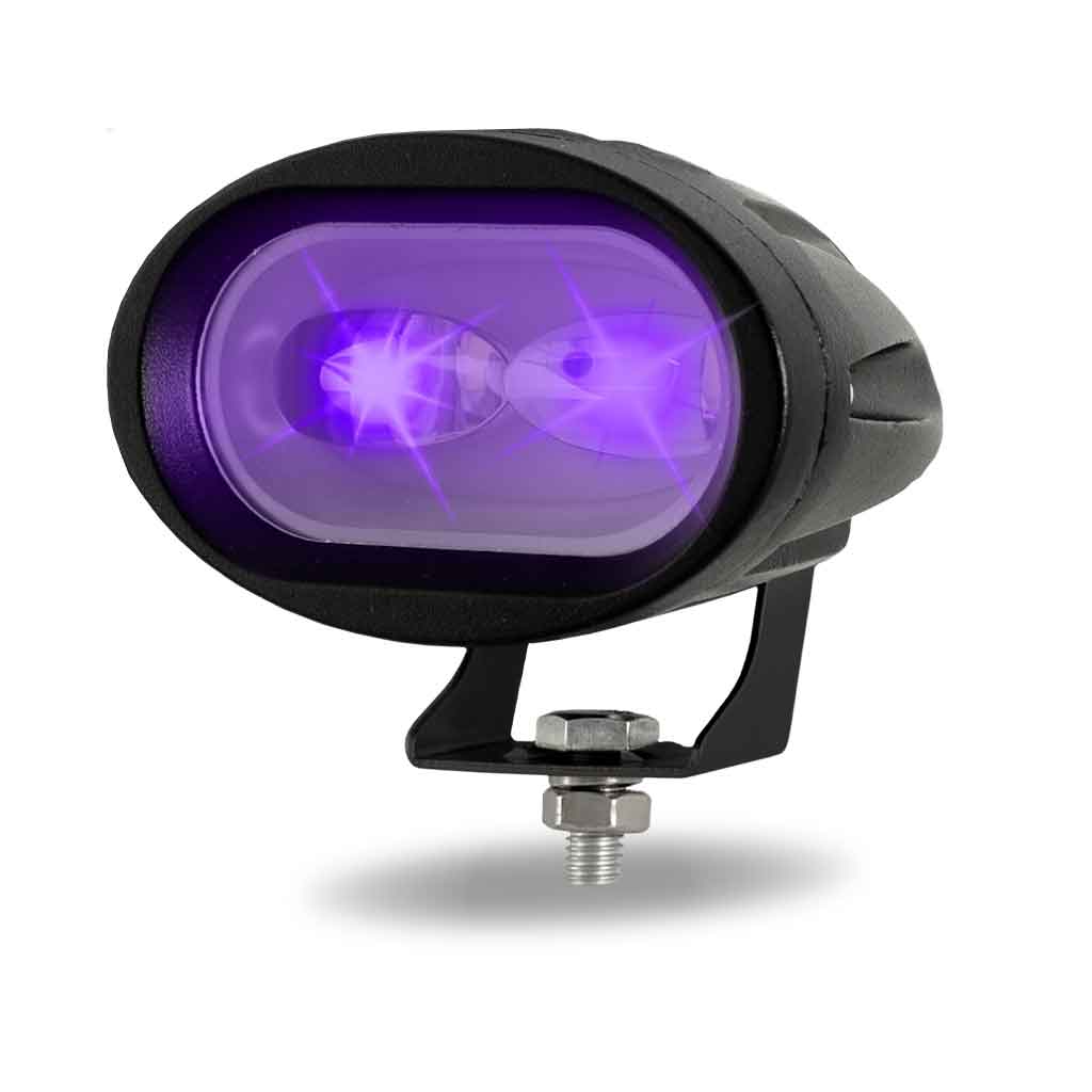 Dual Color Series White/Purple LED Heavy Duty Work Lamp with Dual Color Function - Spot Beam | 1000 Lumens - Thumbnail 9