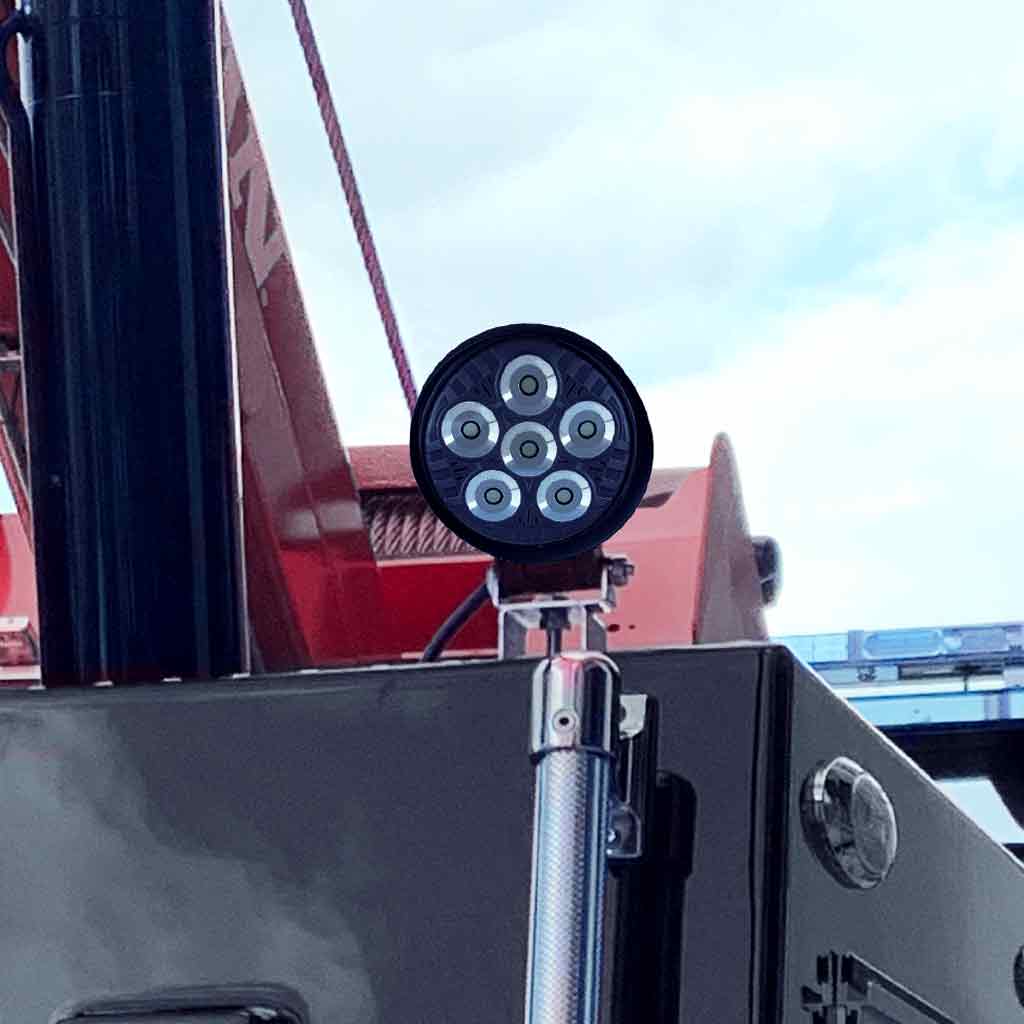 Legacy Series Black LED Work Lamp for 4411 Replacement - Spot Beam | 2000 Lumens