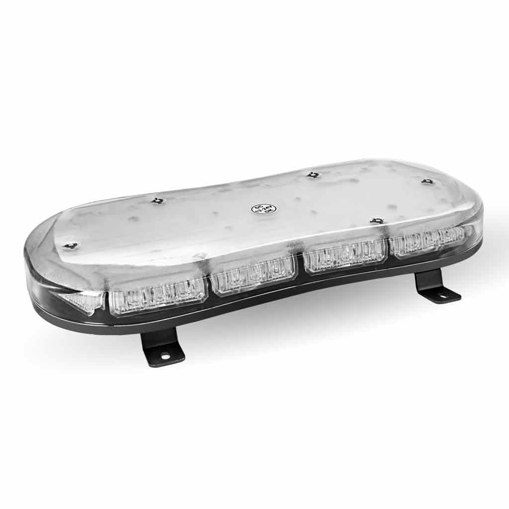 14" Class 1 Light Bar Permanent Bracket Mount LED Warning Light - 36 Flash Patterns - Thumbnail 5