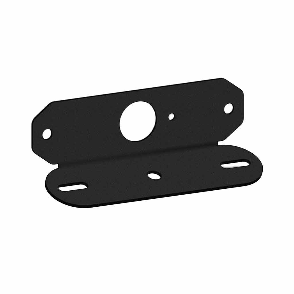 Dual Solid Color Directional LED Slim Surface Strobe Light - Amber / Blue Strobe - Thumbnail 4