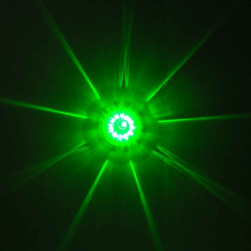 Red Stop, Turn & Tail to Green Auxiliary Star-Burst Watermelon LED Light - 19 Diodes - Thumbnail 7