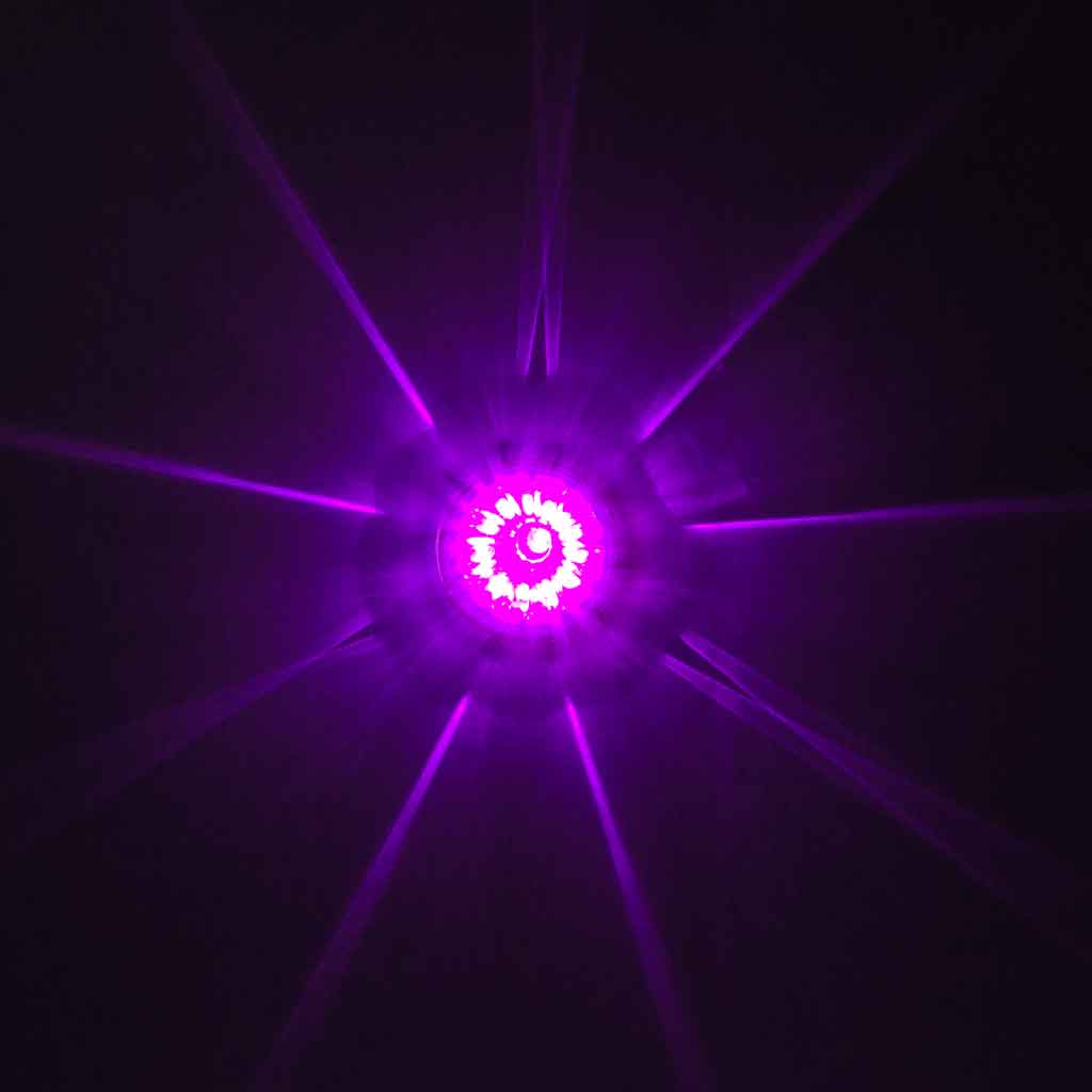 Red Stop, Turn & Tail to Purple Auxiliary Star-Burst Watermelon LED Light - 19 Diodes - Thumbnail 7