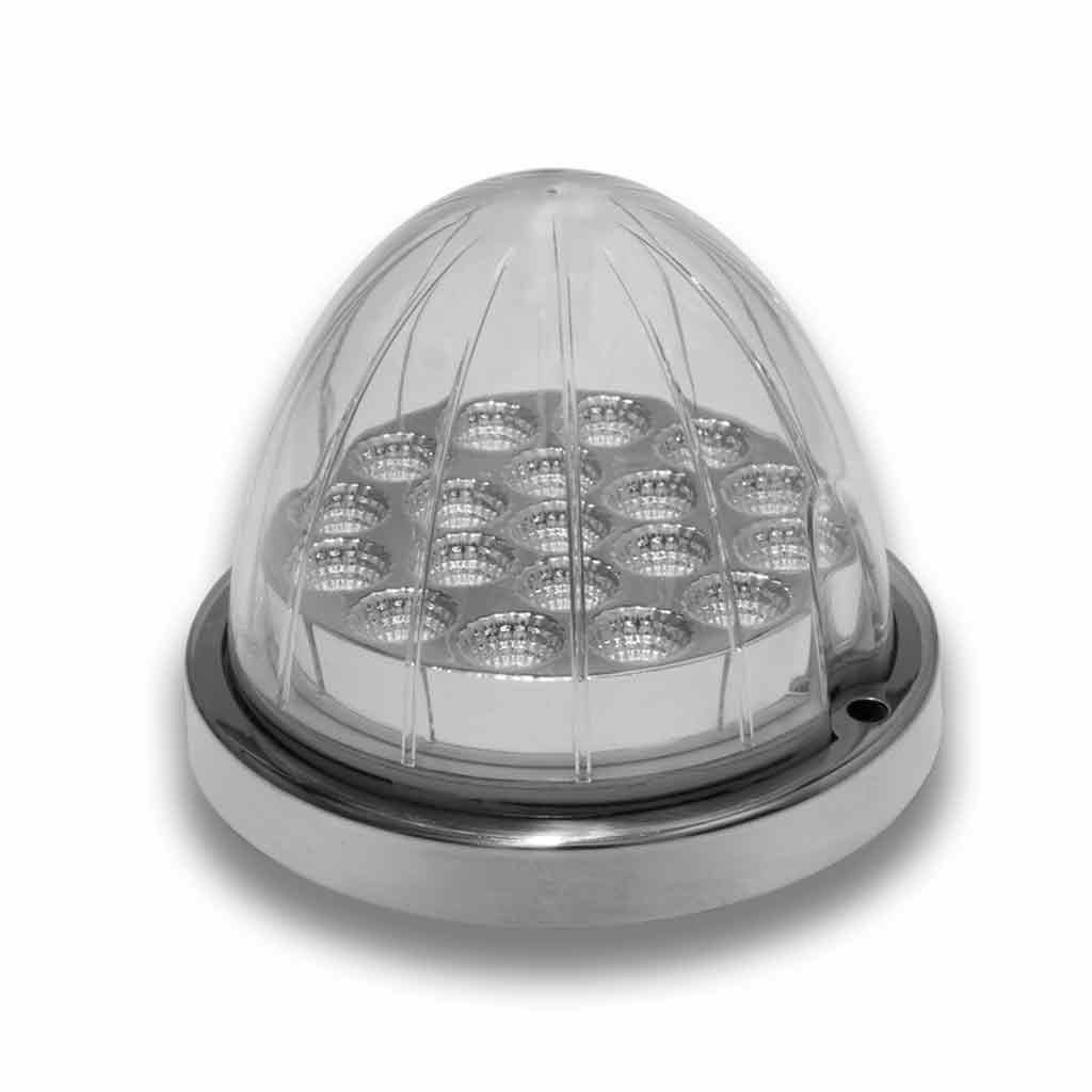 Amber Clearance & Marker to Purple Auxiliary Watermelon LED Light - 19 Diodes - Thumbnail 9