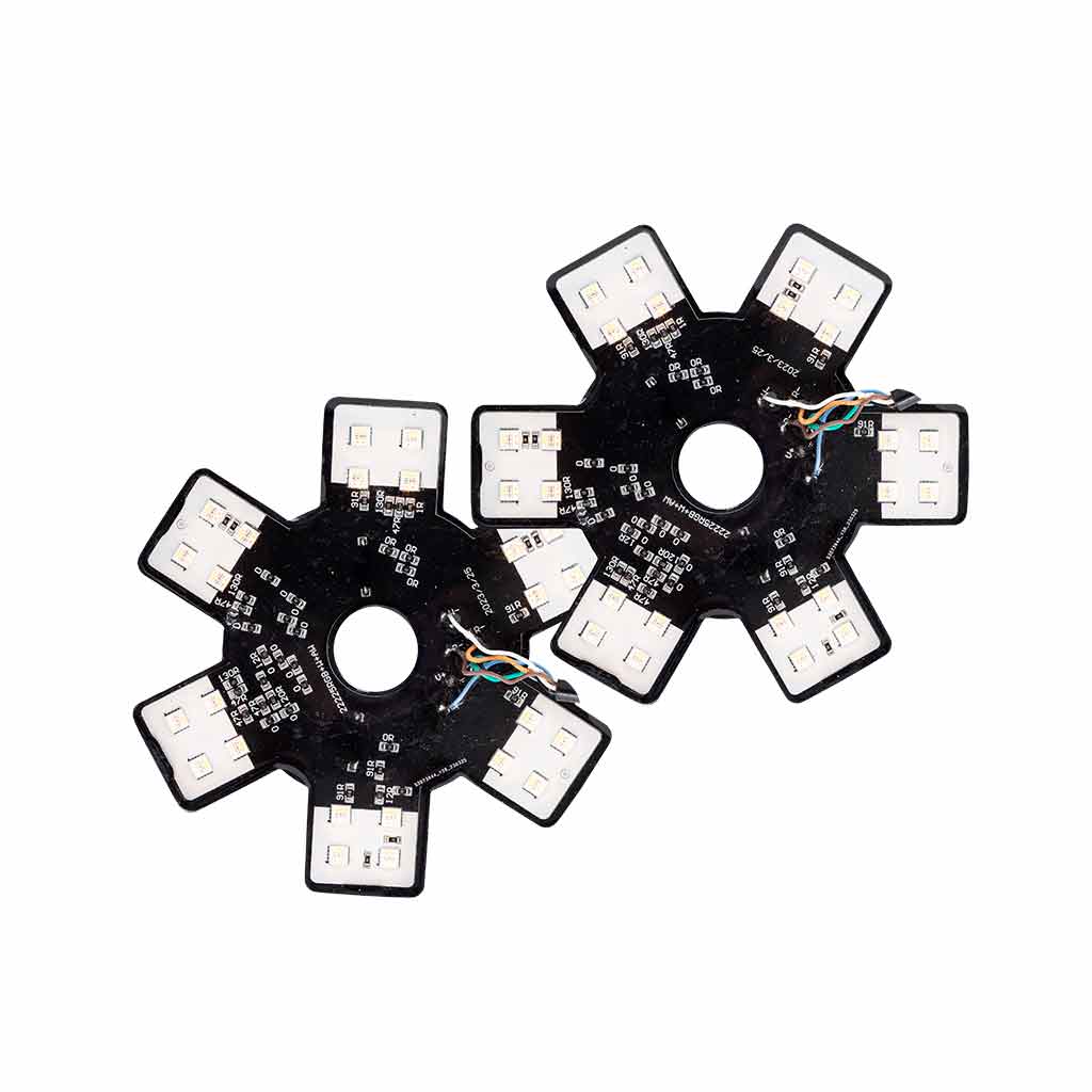 5" RGB Multi-Color Auxiliary Star LED Light Kit - 24 Diodes - Thumbnail 4