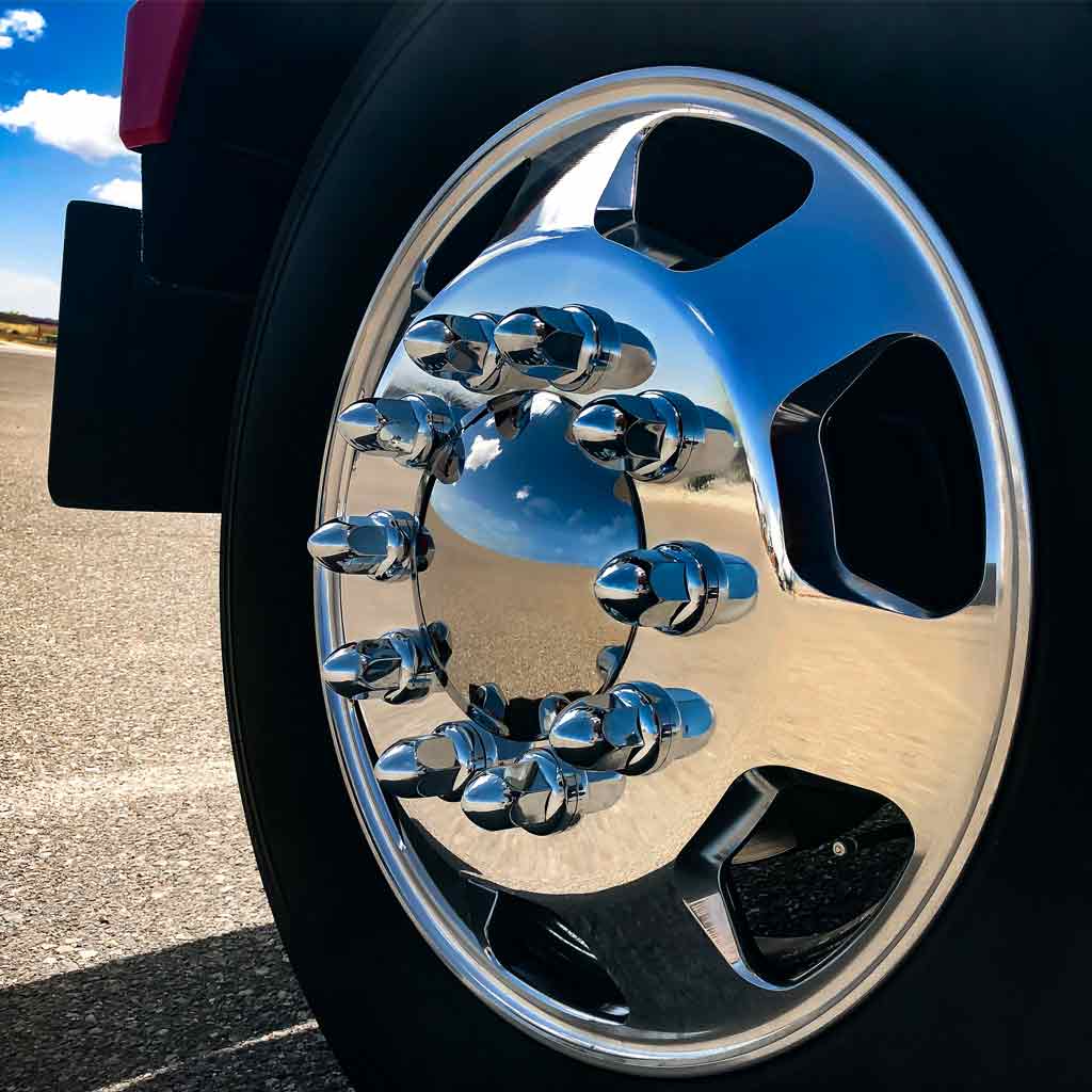 Complete Nut Cover Kit - 33mm Push On Nut Covers with Flange - 60 Nut Covers - Thumbnail 2