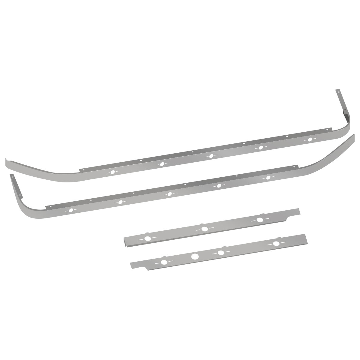 PB. 579 Long Hood/567 SBA Long Hood Cab & 80" Sleeper Kit - Underbody Exhaust | 1 Block Heater | 16 x Slotted Holes