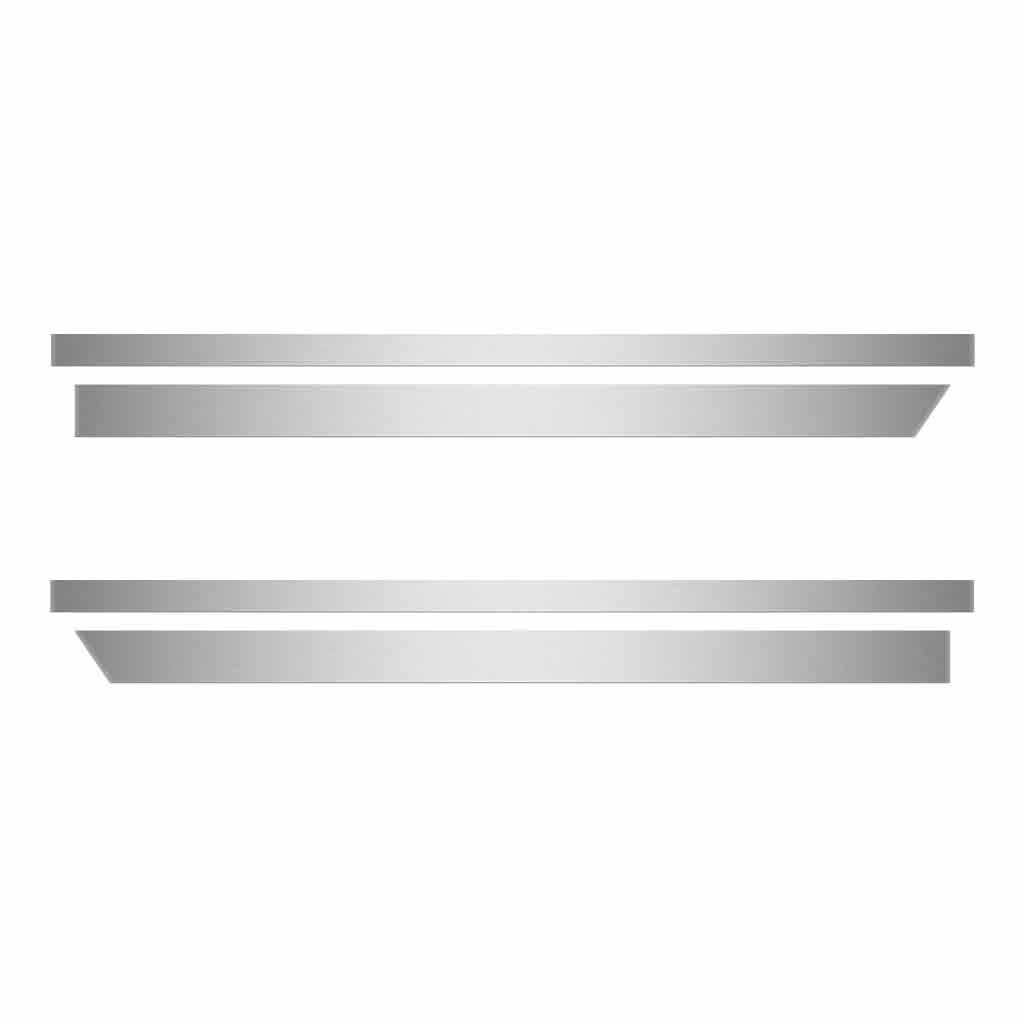 PB. 389 Long Hood Deluxe Cab Panels - No Block Heater | Blank