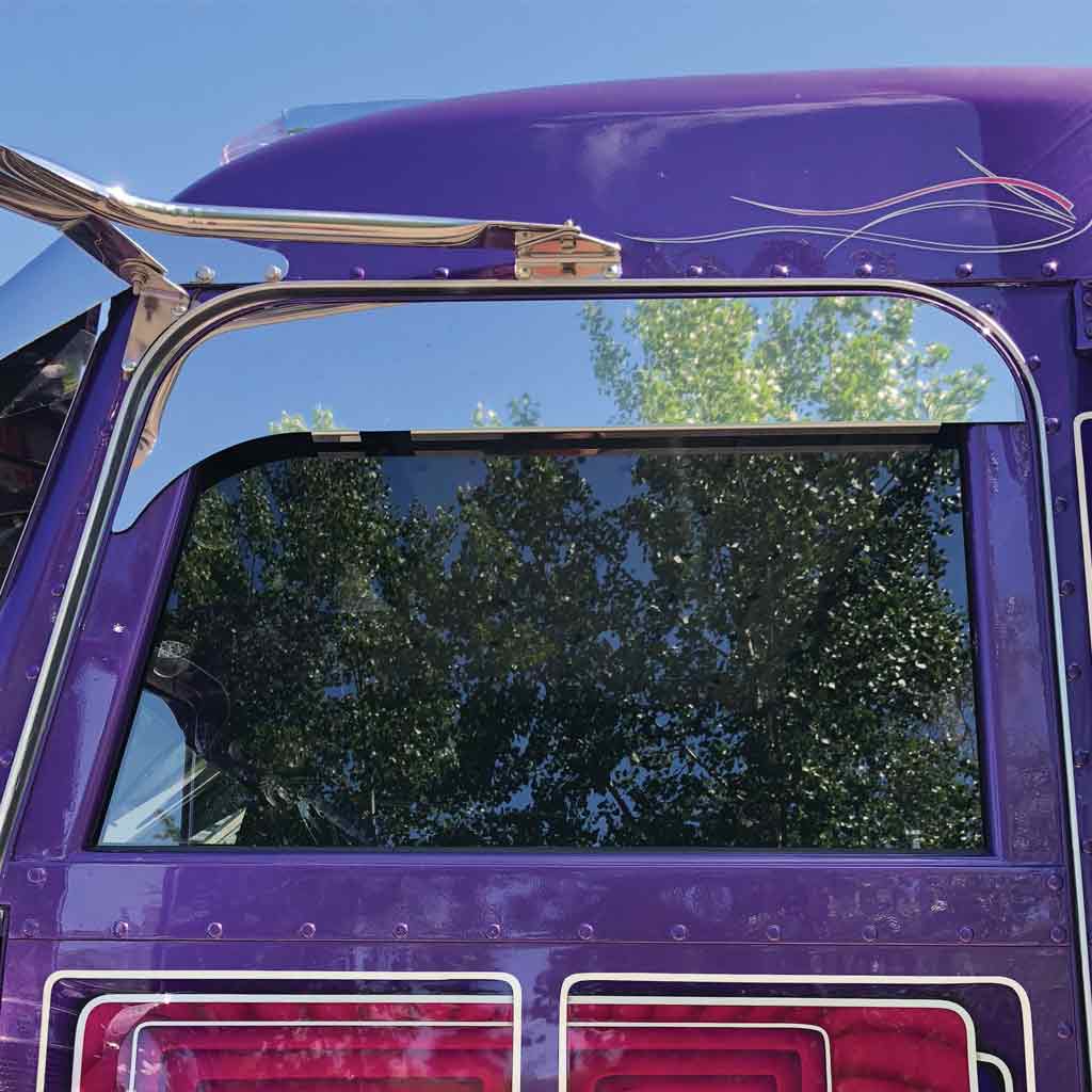 PB. 5" Window Chop Tops with Flange (All Years) - Cab Mounted Mirrors