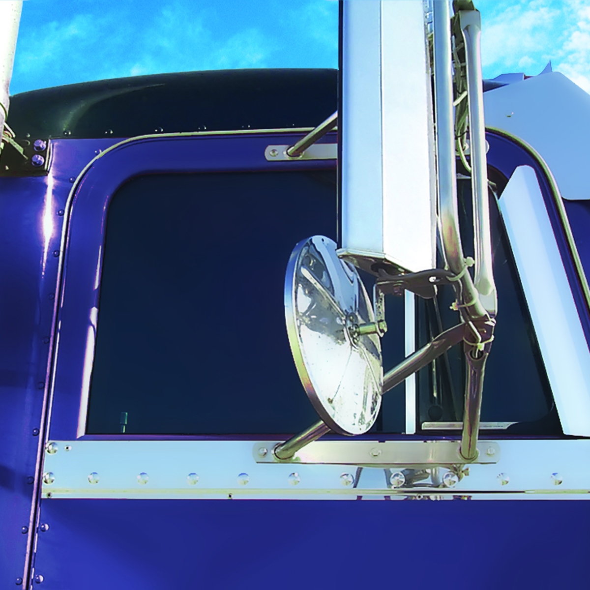 PB. Under Door Window Trims (1973-2005) - Rivet Mount