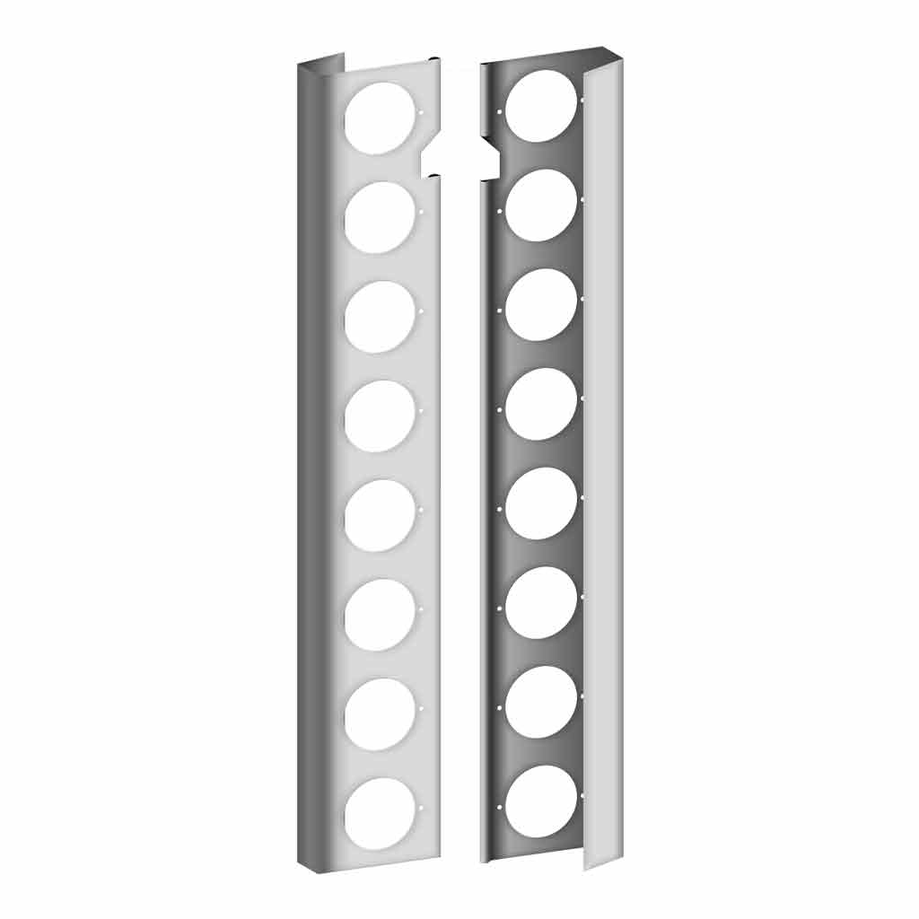 PB. 389/388/379/378 Rear 15" Standard Air Cleaner LED Light Bars (1987-2004) - 16 x 2" Holes