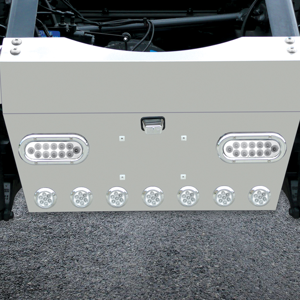 PB. Rear Frame Cover with Cutouts (All Years)