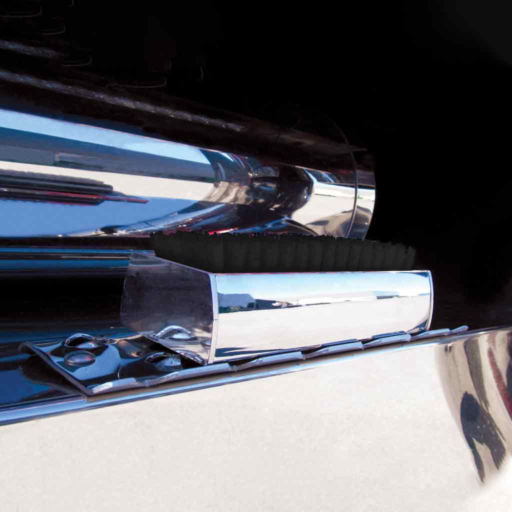 Boot Brush - Chromed Aluminum - Thumbnail 4