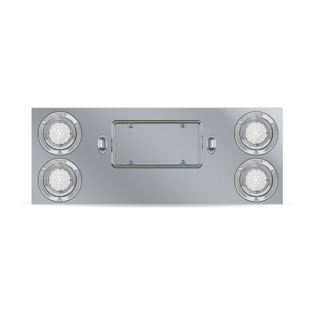 LED Rear Center Panel - Star-Burst Watermelon LEDs (Red Lens) - Thumbnail 3