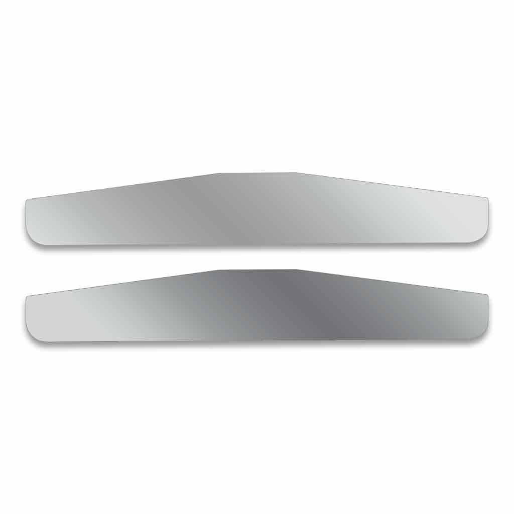24" Angled Bottom Mud Flap Weights - Welded | Stainless Steel