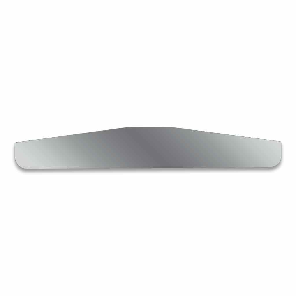 24" Angled Bottom Mud Flap Weight - Welded | Chrome