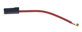 U-7735 Wire Assembly-Red-4"
