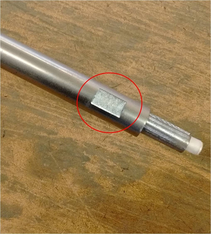 U-8385 Wedge Screw (For spotlight with flat) - Thumbnail 2