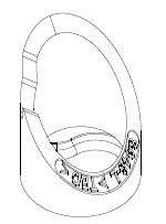 U-8946-L Inner Trim-LH - Main Image