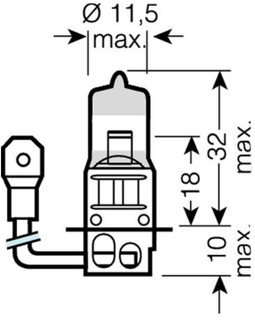 U-H3-100W Replacement Bulb - Thumbnail 2