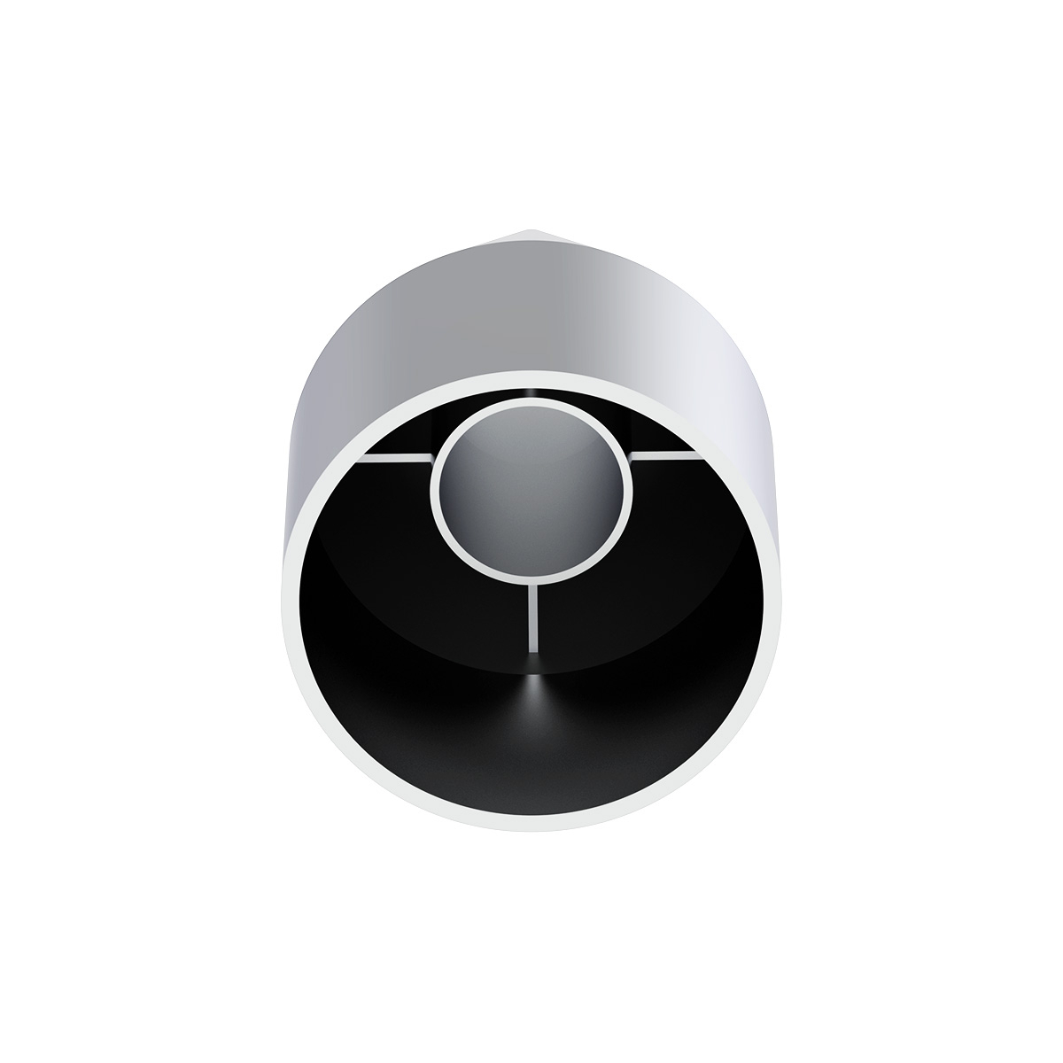 33mm X 4-1/8" Chrome Plastic Spike Nut Covers - Thread-On (Box of 10) - Thumbnail 4