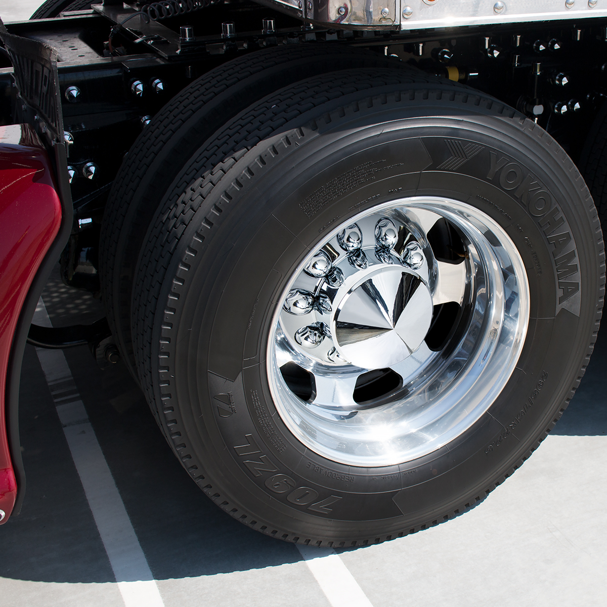 33mm X 2-3/4" Chrome Plastic Bullet Nut Covers With Flange- Push-On (60-Pack) - Thumbnail 5