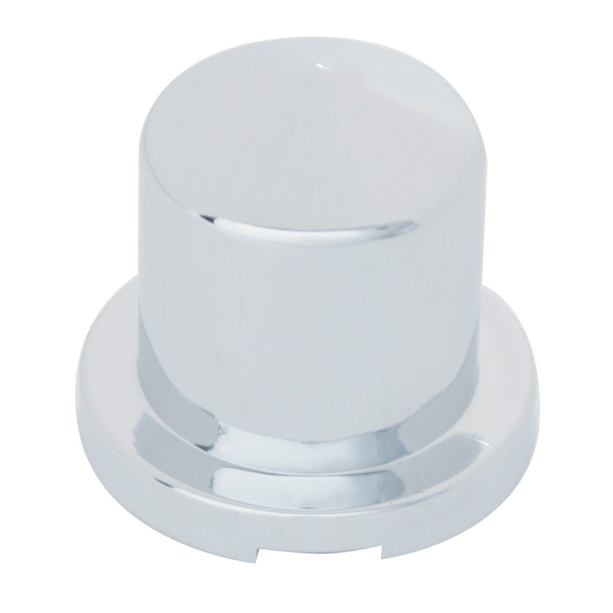 11/16" X 1-1/4" Chrome Plastic Pointed Nut Cover - Push-On - Thumbnail 3