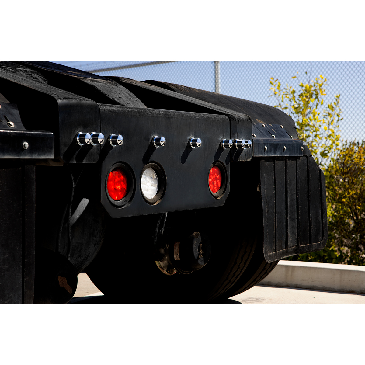 15/16" X 1-1/2" Chrome Plastic Pointed Nut Covers - Push-On (10-Pack) - Thumbnail 3