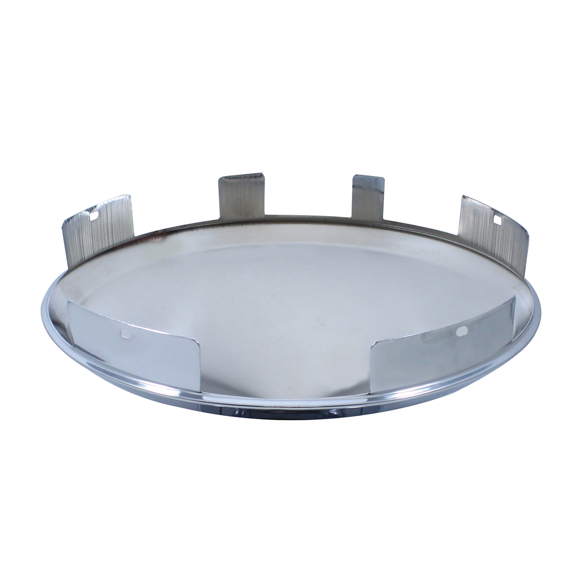 Universal Chrome Pointed Front Hubcap - 1" Lip - Thumbnail 3