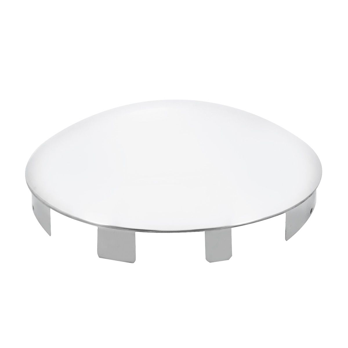 Universal Chrome Dome Front Hubcap - 1" Lip