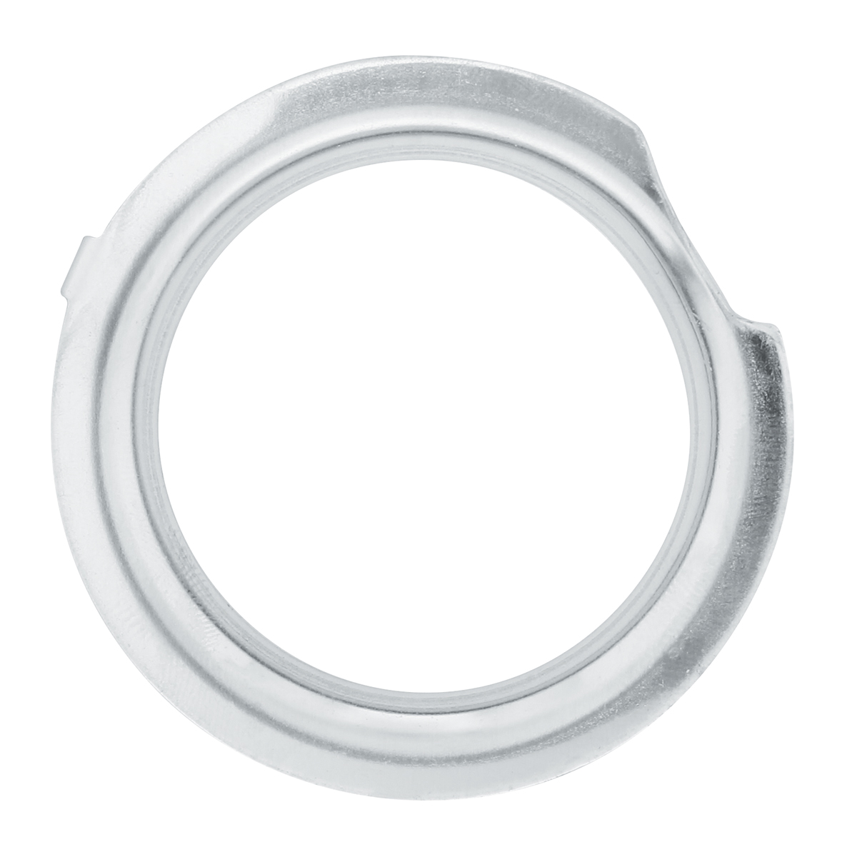 Dome Front Axle Cover With 33mm Standard Style Push-On Nut Covers - Chrome - Thumbnail 3