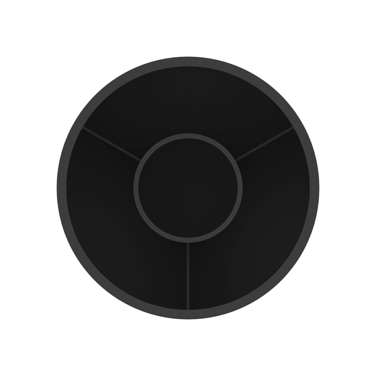 33mm X 4-1/4" Matte Black Tall Cylinder Nut Cover - Thread-On (Bulk) - Thumbnail 5