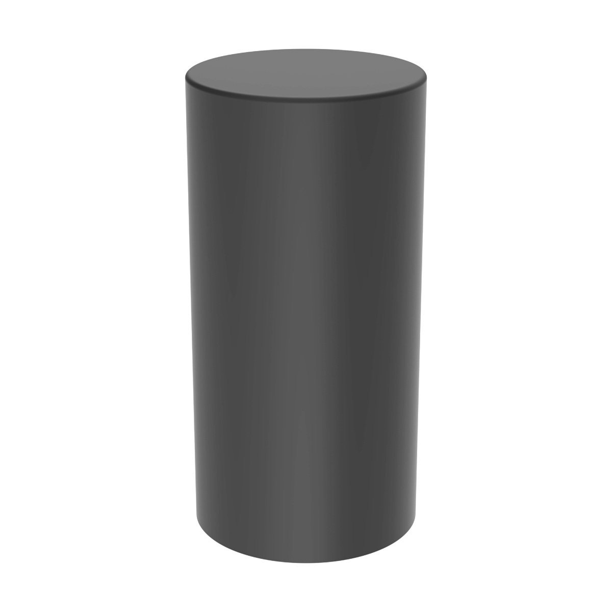 33mm X 4-1/4" Matte Black Tall Cylinder Nut Cover - Thread-On (Bulk) - Thumbnail 9