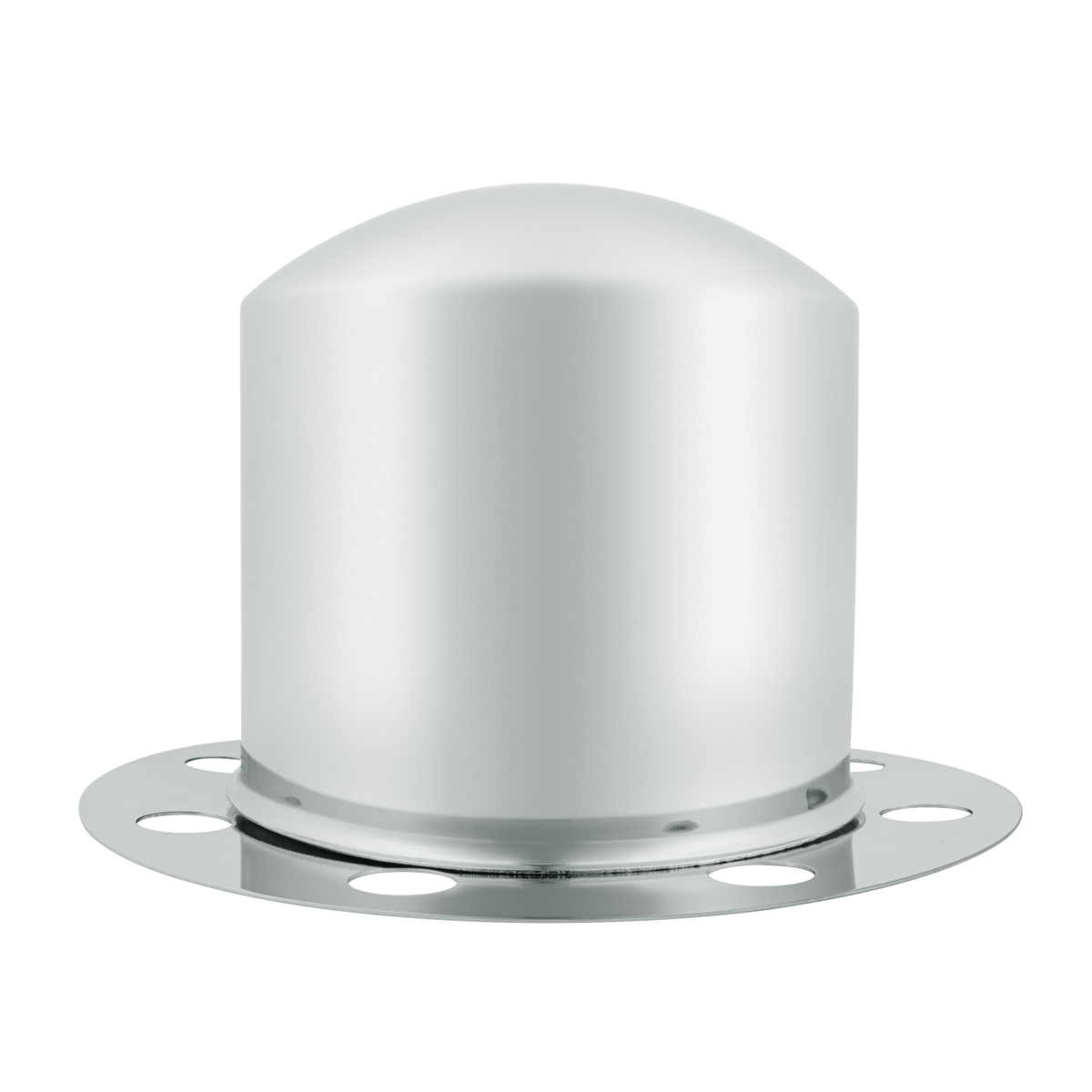 Chrome Dome Rear Axle Cover 2PC Kit For 33mm Nut Cover - Steel/Aluminum Wheel (8 Hole)