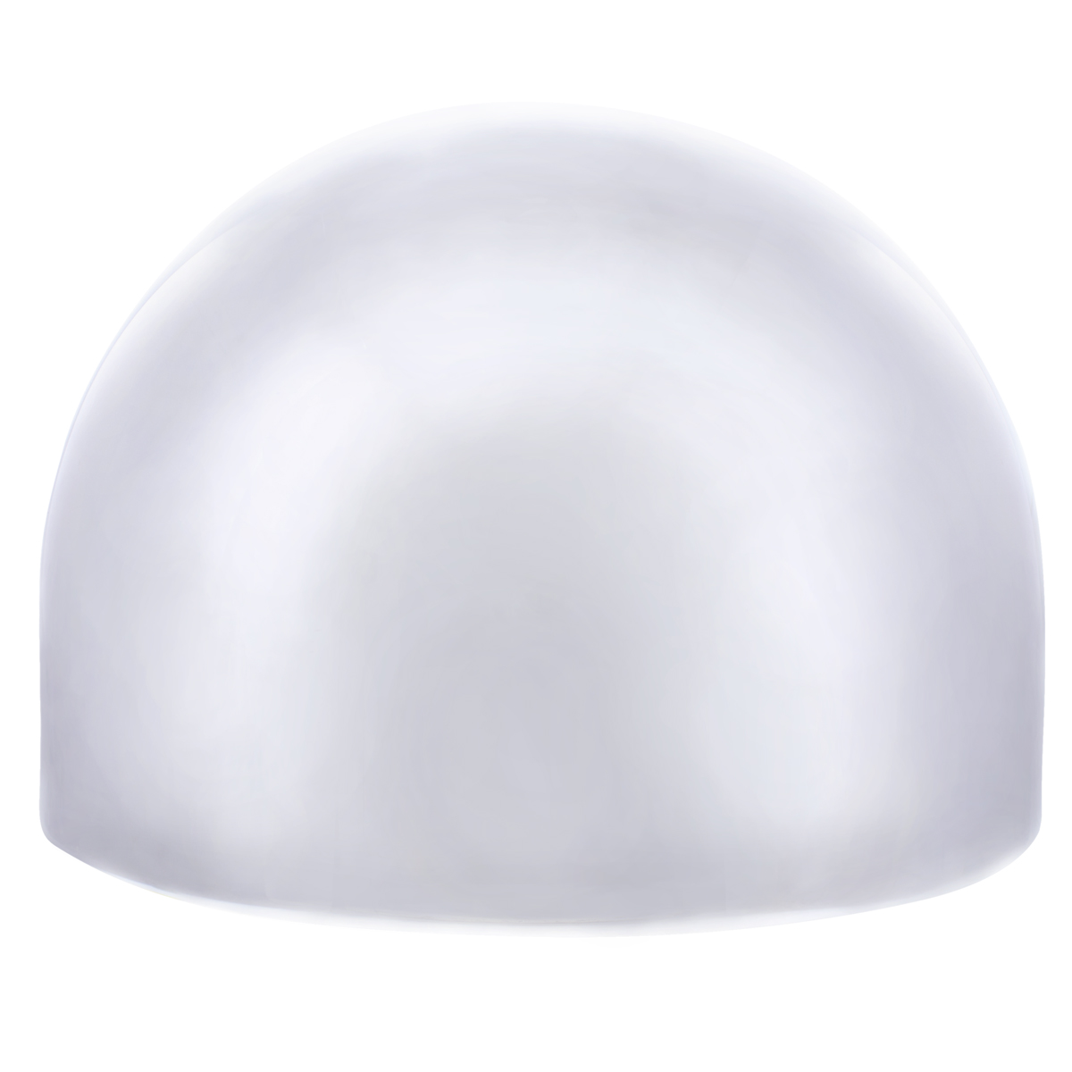 8-1/4" Chrome Full Moon Rear Hubcap - Thumbnail 2